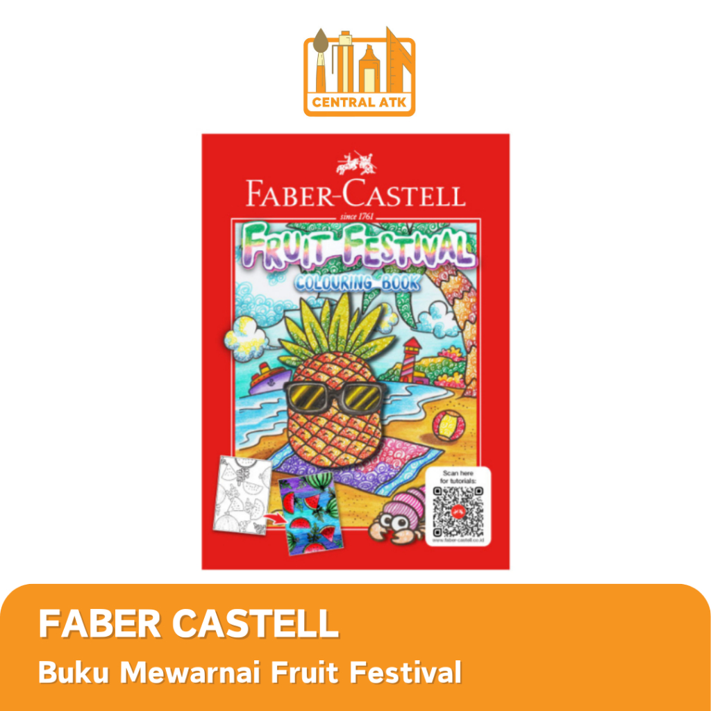 

FABER CASTELL BUKU MEWARNAI FRUIT FESTIVAL 104023