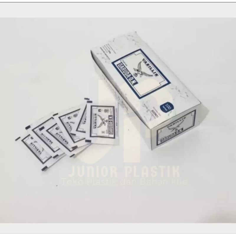 

Vanilin Garuda Vaneli/Vanilla bubuk/Perisa Vanila 100pcs