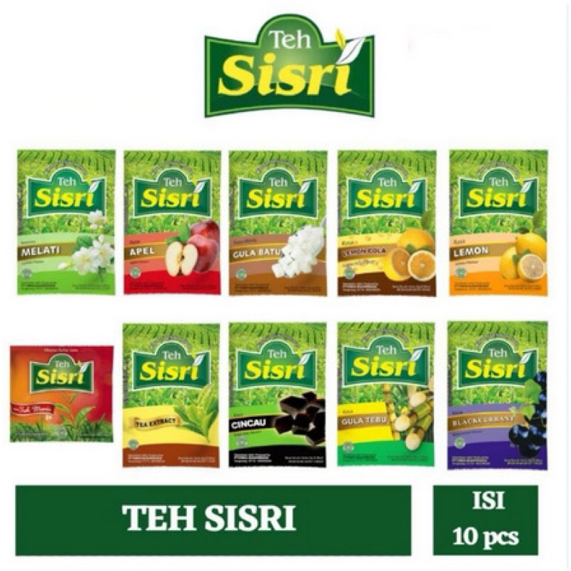 

Minuman teh instant TEH SISRI rasa all varian murah