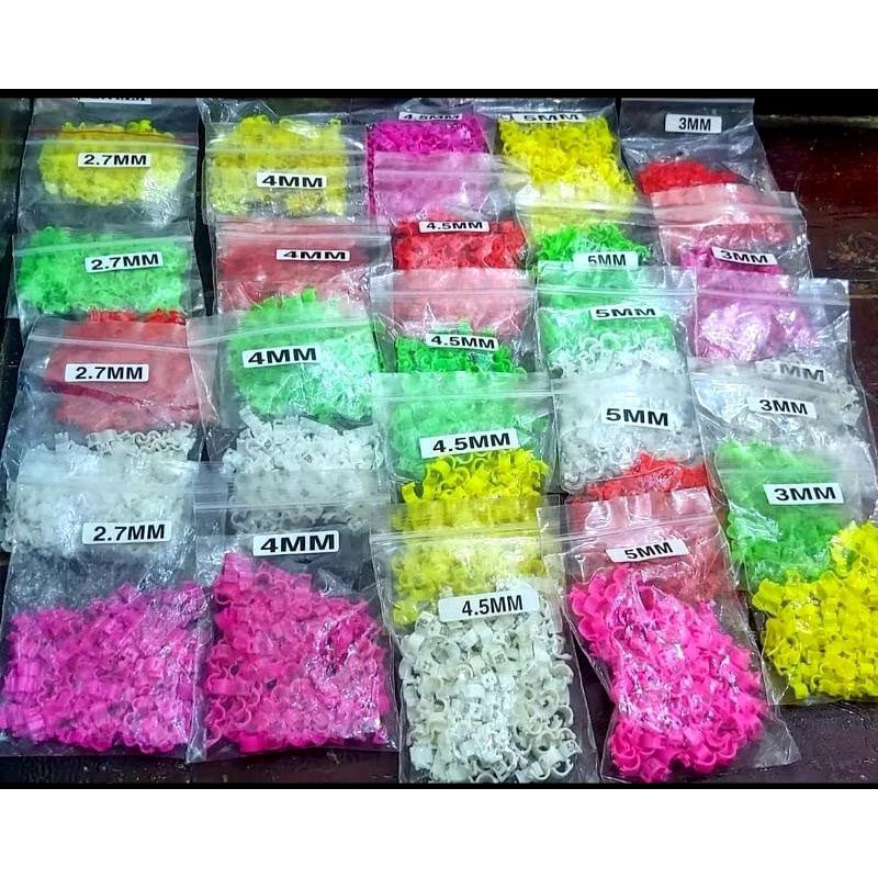 Ring burung klip buat kenari,konin,murai,lovebird,cendet,kacer