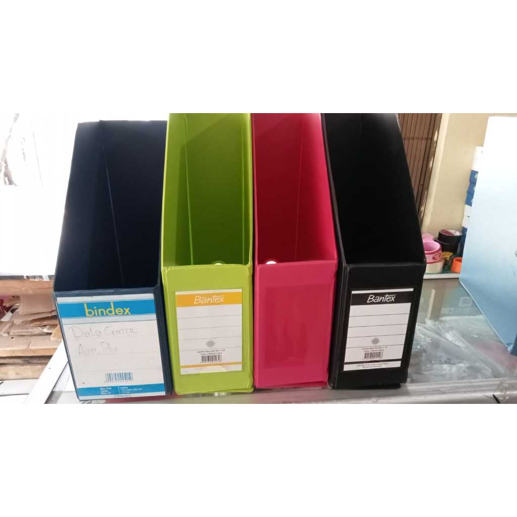 

Boxfile Bantex, Boxfile Bindex, Boxfile Jumbo Boxfile Murah ex Pemakaian Kantor/Second/Bekas