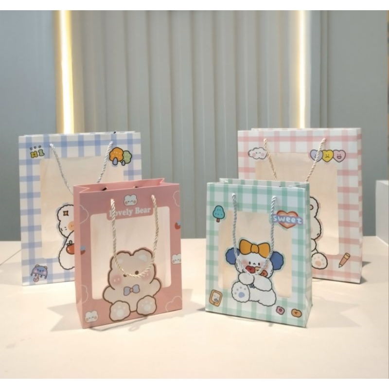 

2U! - Paperbag Mika Potrait | Paperbag Mika Karakter