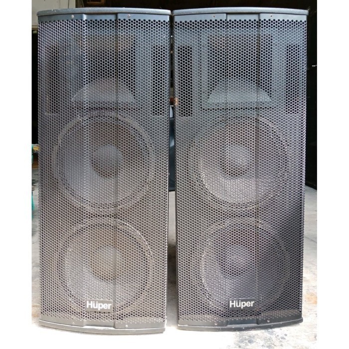 Speaker Aktif Huper HZ 215A 2X15" Original