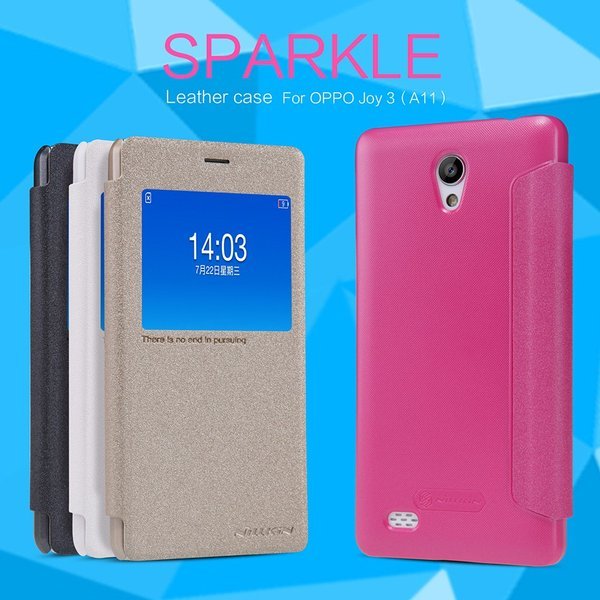 OPPO JOY 3 NILLKIN BOOK LEATHER CASE