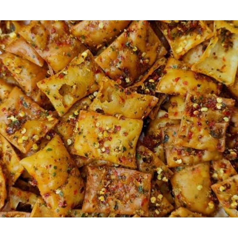 

Pangsit Bawang Pedas Daun Jeruk