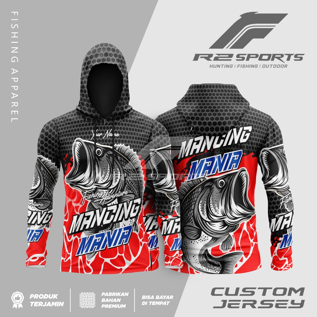 JERSEY/KAOS MANCING CUSTOM BAJU MANCING PREMIUM BAHAN MILANO FULL PRINTING VOL.2