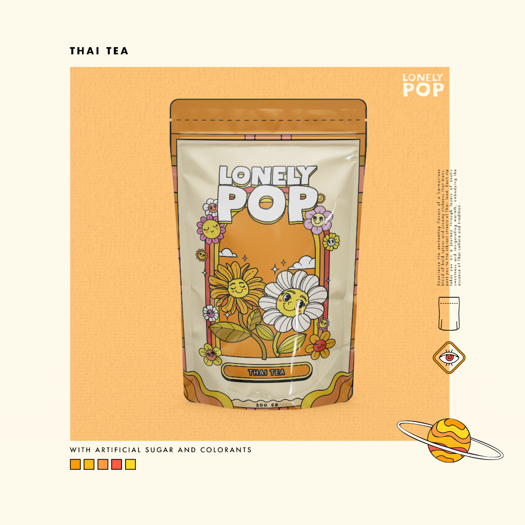 

Thai Tea Powder Mix / Bubuk Thai Tea Mix - Lonely Pop