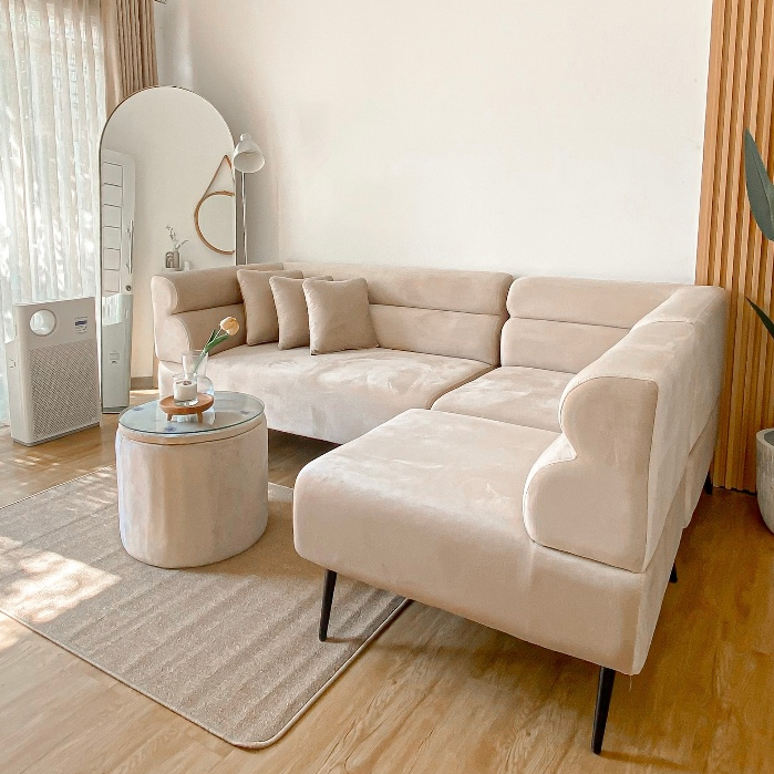 Sofa L , Sofa retro , Sofa minimalis