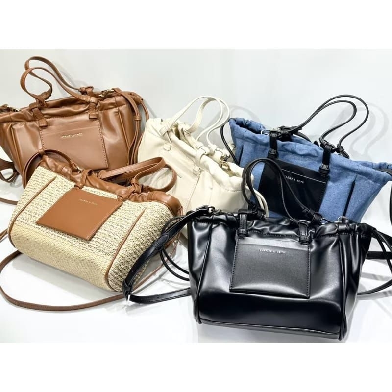 CharKeit denim bag tas tenteng viral branded murah import original vvip mirror