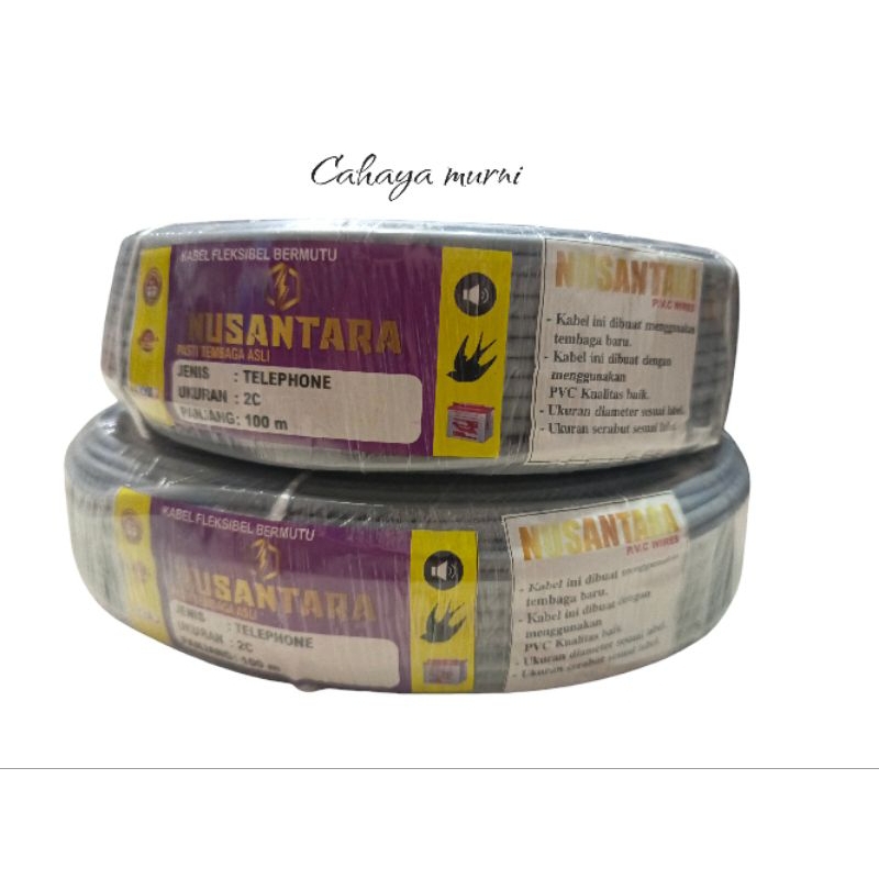 Kabel telpon walet nusantara isi 2