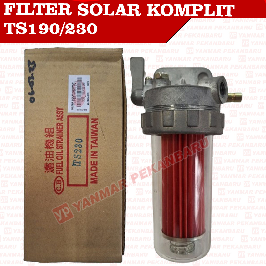 TS190 TS230 Filter Solar Komplit Fuel Filter FOS Assy Mesin Yanmar Biasa