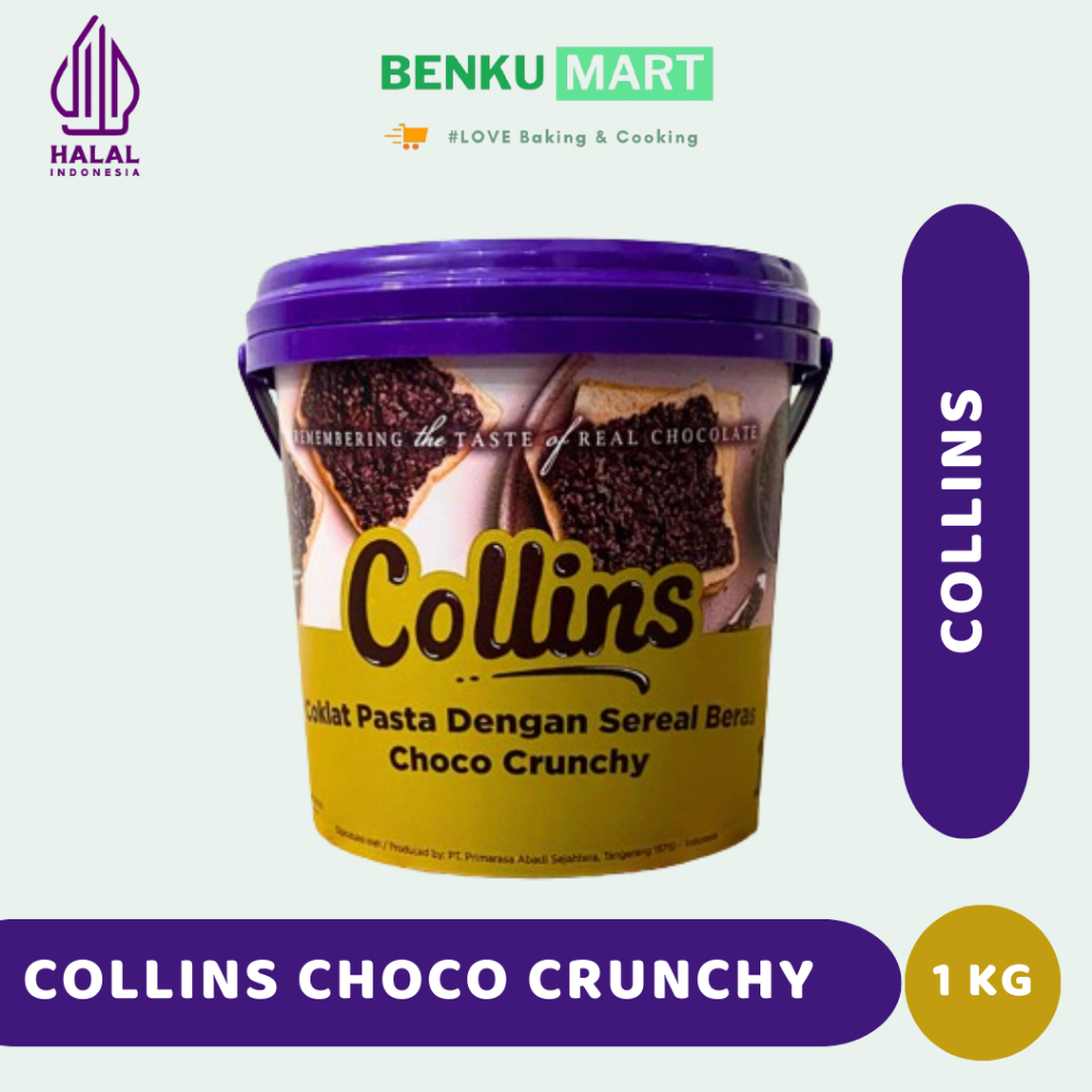 

Collins Choco Crunchy 1 kg | Selai Collins