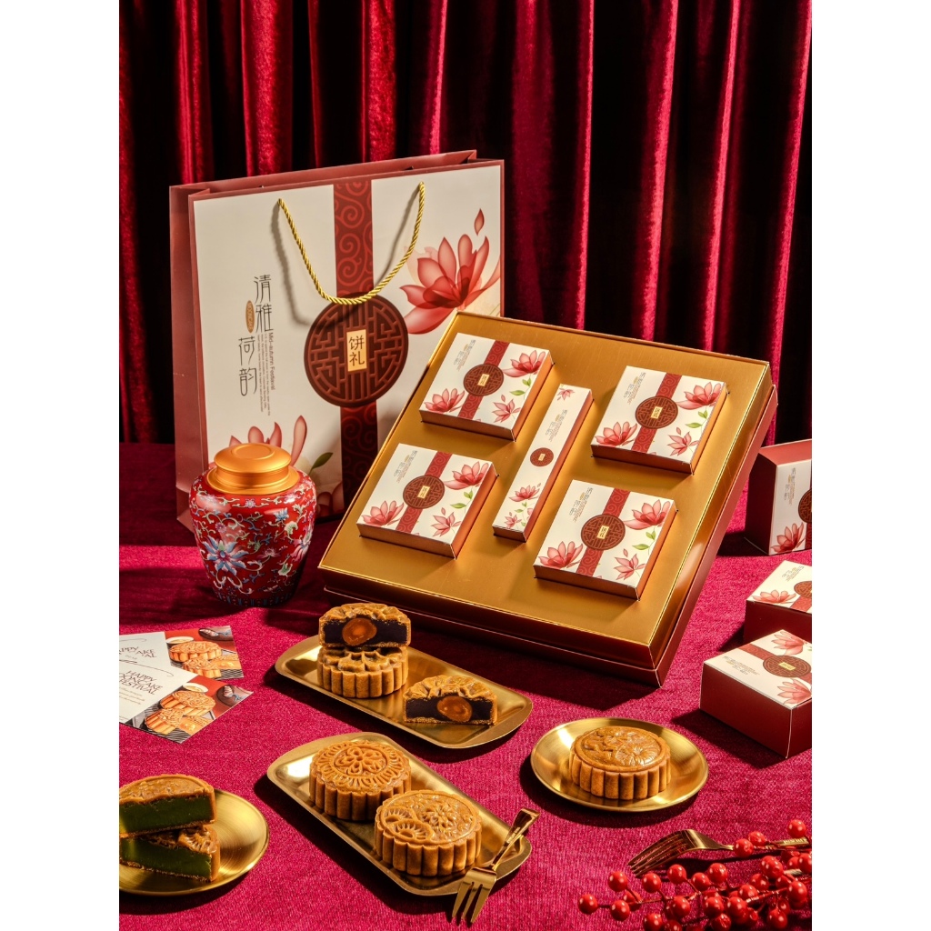 

LE GOURMAND Mooncake 2025/Hampers Mooncake/Kue Bulan/Hamper Mooncake/Paket Kue Bulan/Hampers Kue Bulan/Kue Bulan Premium/Mooncake Premium/Tong Cu Pia