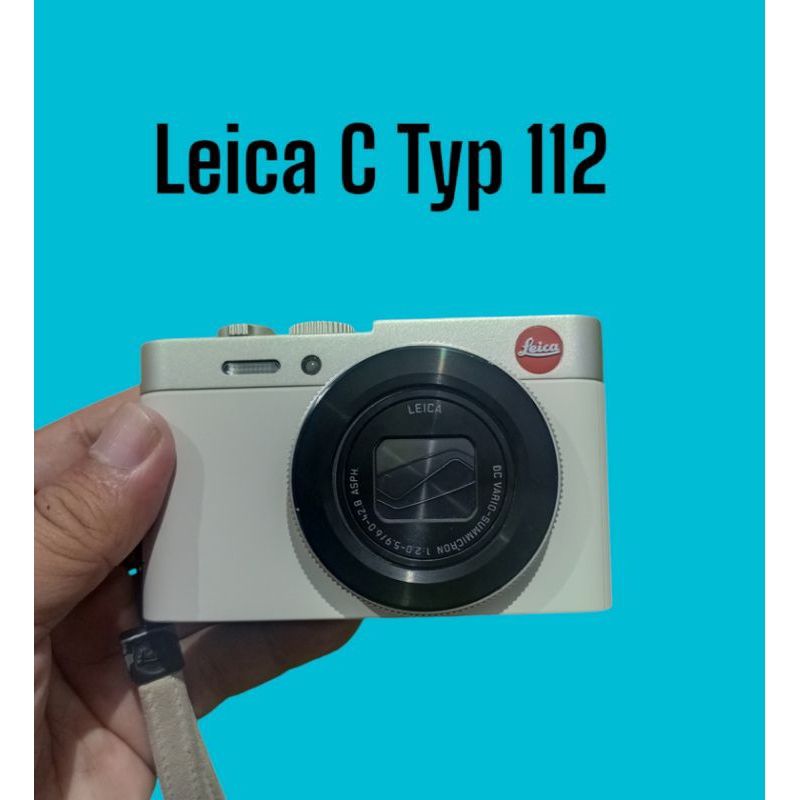 Kamera Leica C Typ 112 Mulus Lengkap Pouch