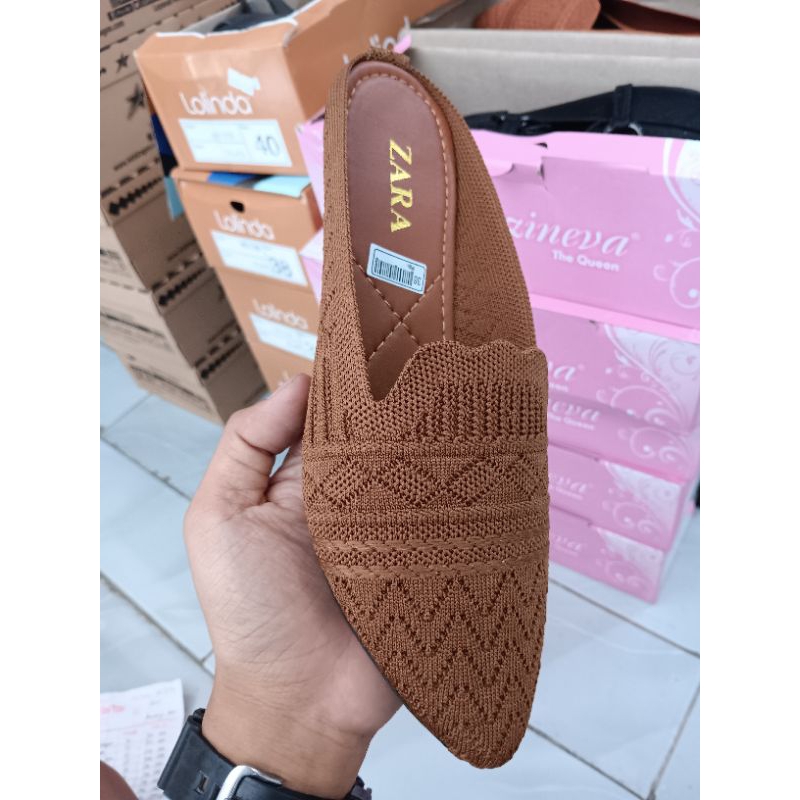 sandal selop zara
