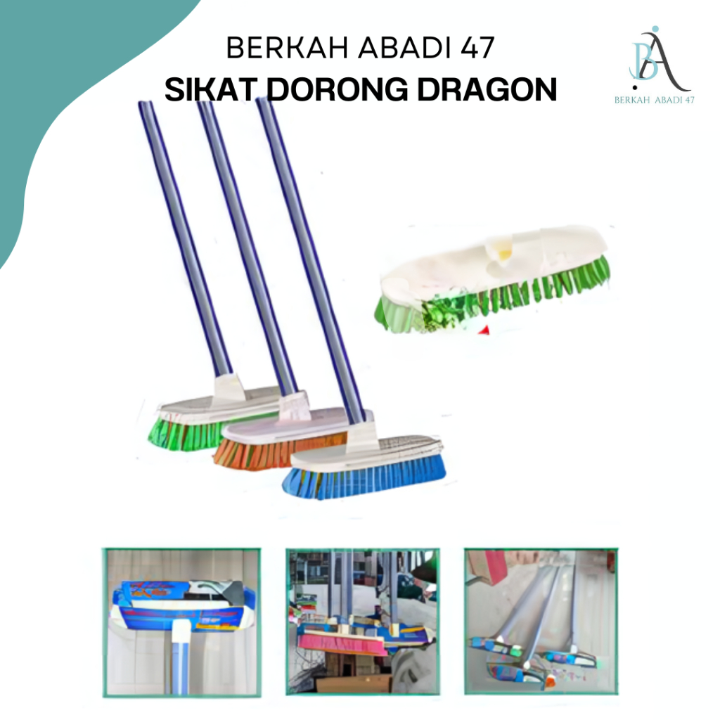 Sikat Lantai Dorong Dragon Sikat Dorong Sikat Lantai Gagang Panjang Sikat Gagang Panjang