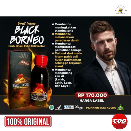 

Madu black Borneo asli hutan Kalimantan isi 120ml