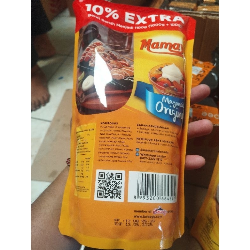 

MAMAYO KEMASAN 1 KG EXTRA 10%