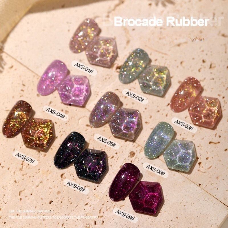 AS AXS NAIL GEL POLISH SET KUTEK GEL POLISH SET 9 WARNA