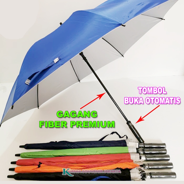 payung golf fiber jumbo-payung golf otomatis jumbo fiber uv-payung golf jumbo