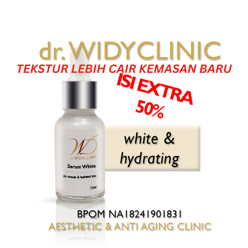 Serum White dr Widy Clinic Serum Wajah Glowing Mencerahkan Wajah BPOM Halal MUI Untuk Semua Jenis Ku