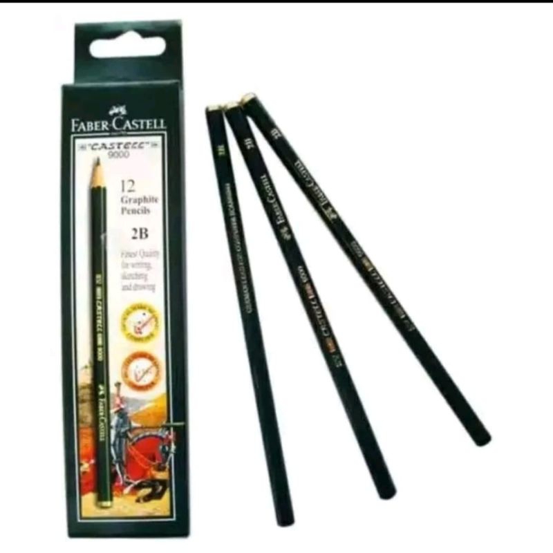 

PENSIL FABER CASTEL 2B UJIAN COMPUTER(12 PCS)