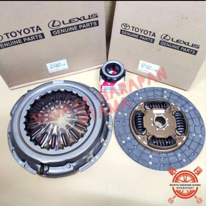kopling set kampas kopling fullset fortuner hilux 2.5 2kd original