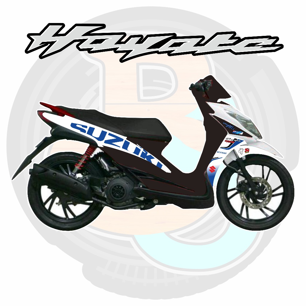 Jual striping suzuki hayate ecstar new