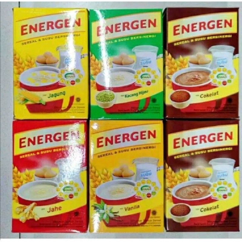 

ENERGEN 1 BOX ISI 5 SACHET