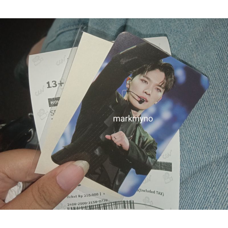 Pc Seventeen tour Follow again to cinemas X CGV Official Photocard