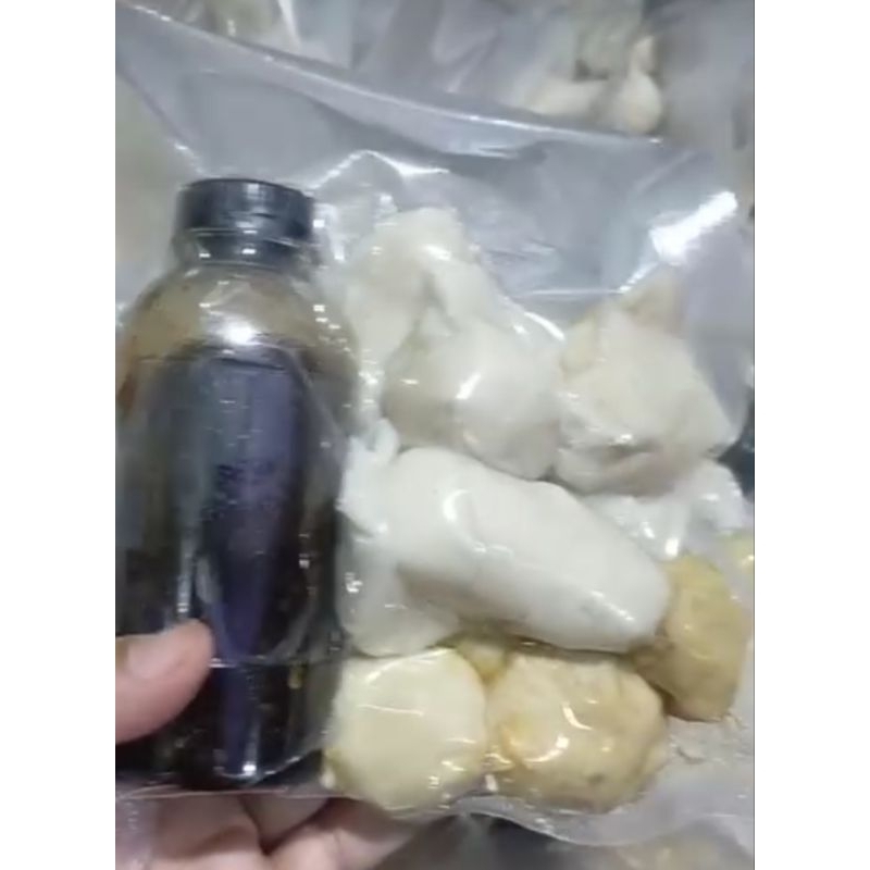 

pempek viral diampera isi 10