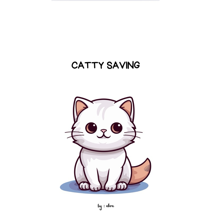 

CATTY SAVING CHALLENGE CASH ENVELOPE