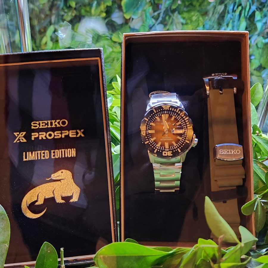 Seiko Prospex SRPK55 SRPK55K1 Limitied Edition 500 pcs Spesial Komodo Original