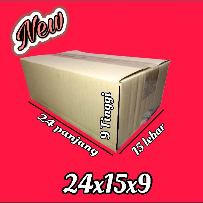 

kardus packing UK 24x15x9 kardus kecil kardus besar