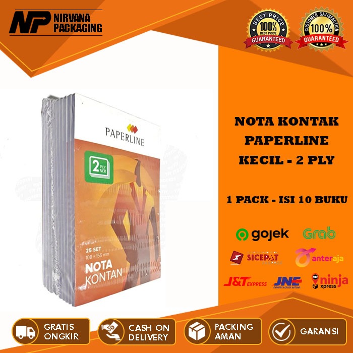 

NOTA KONTAN KECIL 2 PLY 2PLY PAPERLINE 2 RANGKAP / K2 PPL – 1 PACK ISI 10 BUKU