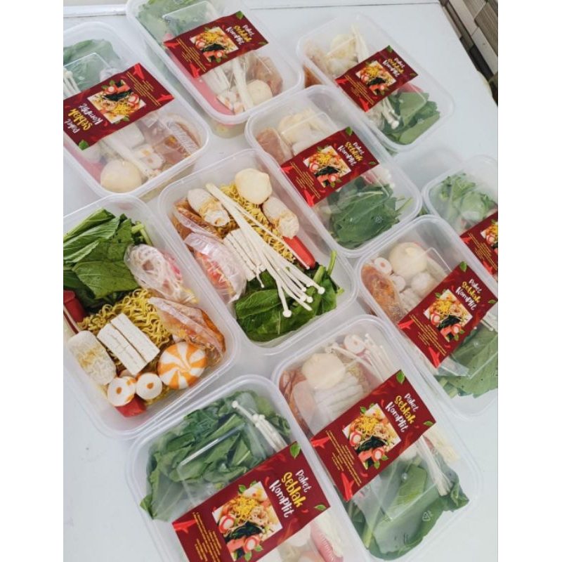 

Seblak komplit frozen