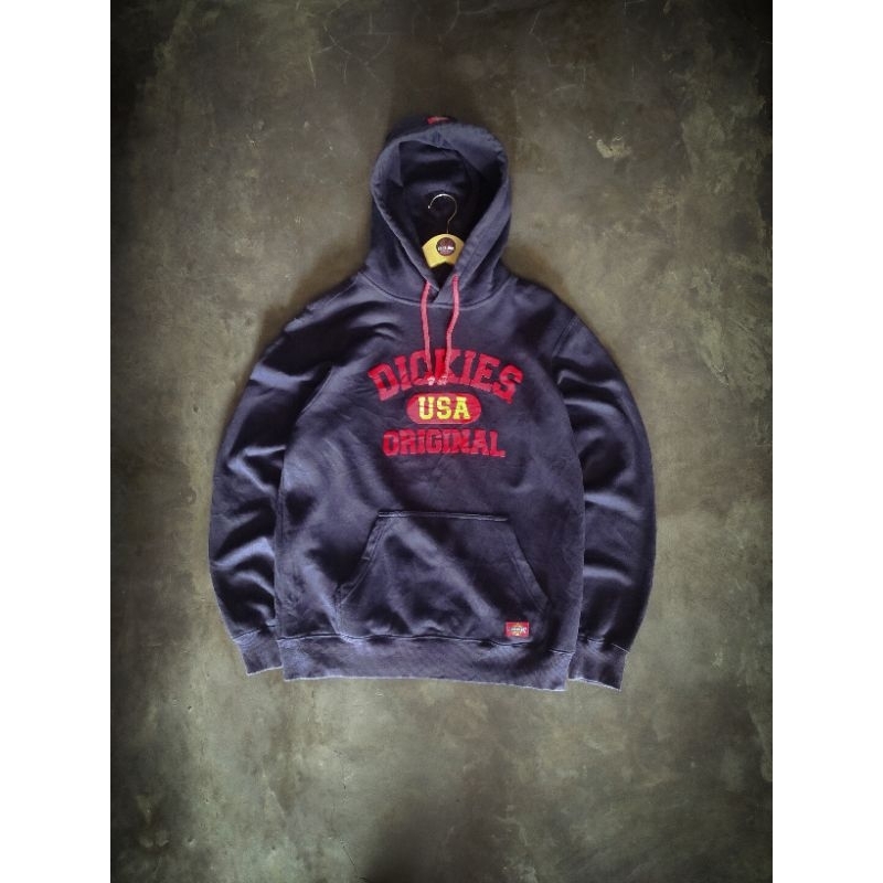 DICKIES HOODIE VELVET - THRIFT HOODIE SECOND BRAND