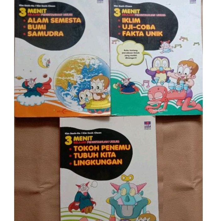 Buku 3 Menit Belajar Pengetahuan Umum