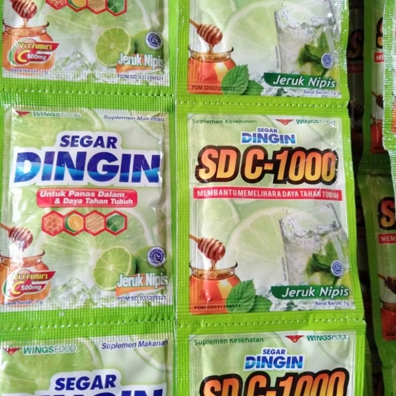 

SEGAR DINGIN 12 SACHET