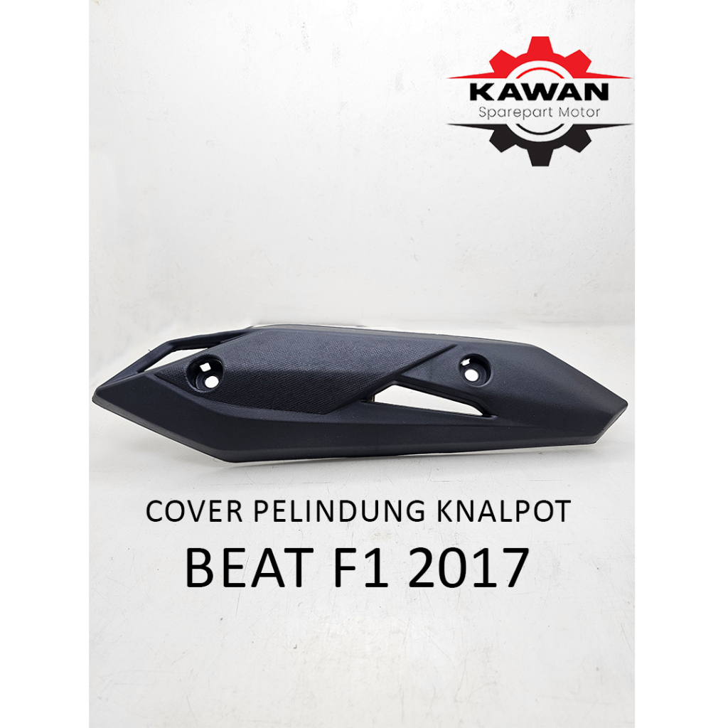 Tutup Knalpot Honda Beat Esp Fi 2017 Cover Tameng Pelindung Knalpot Motor Beat Esp Fi 2017