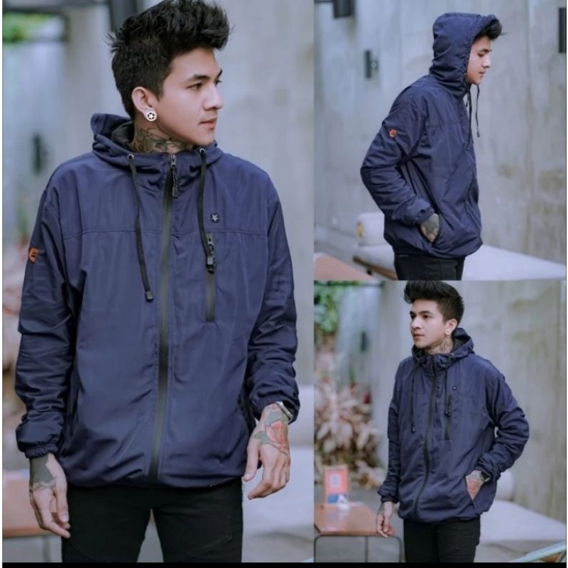 jaket pria casual jaket parasut cowok jaket parasit pria jaket outdoor