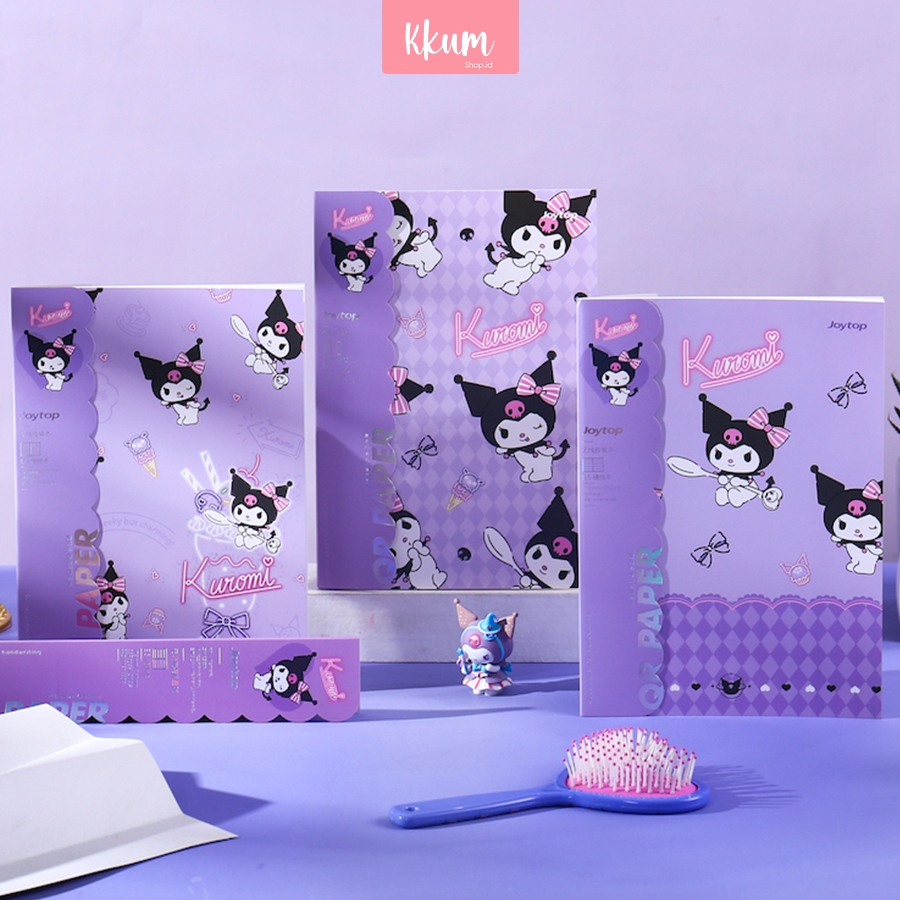 

3PCS Buku Tulis Sekolah Sanrio Cinamorol Kuromi B5/ Buku Catatan Notebook Kuliah