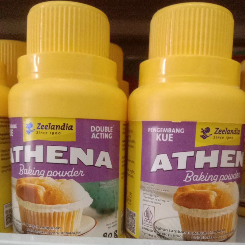 

Athena Baking powder double acting 80gr