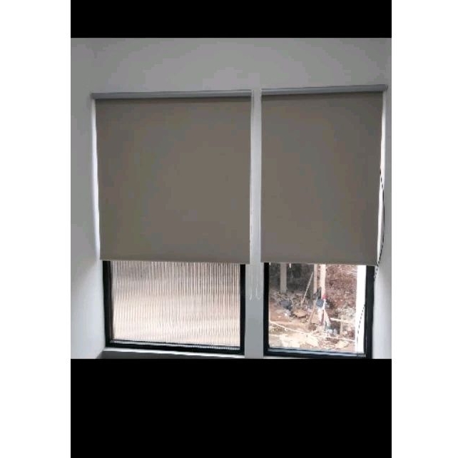 roller blind jendela indoor custom tirai gulung jendela gorden jendela