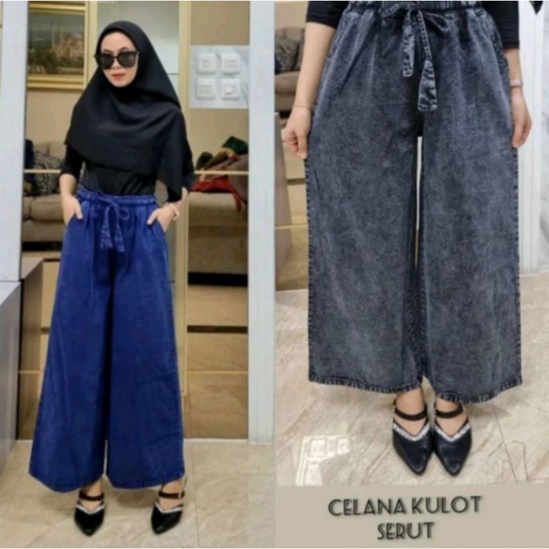 KULOT JEANS KUALITAS PREMIUM / KULOT LEVIS WANITA / KULOT LEVIS SERUT