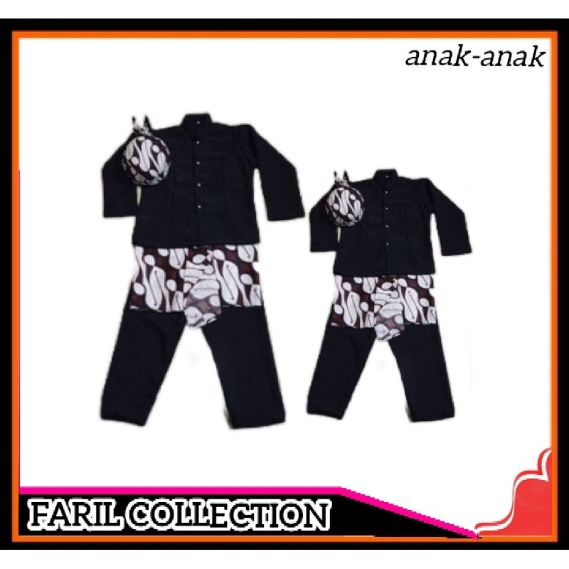 Baju Basofi Termurah Baju Anak Komplit Blangkon Sembong ( Tanpa Rantai ) Baju Adat Jawa Timur Baju K