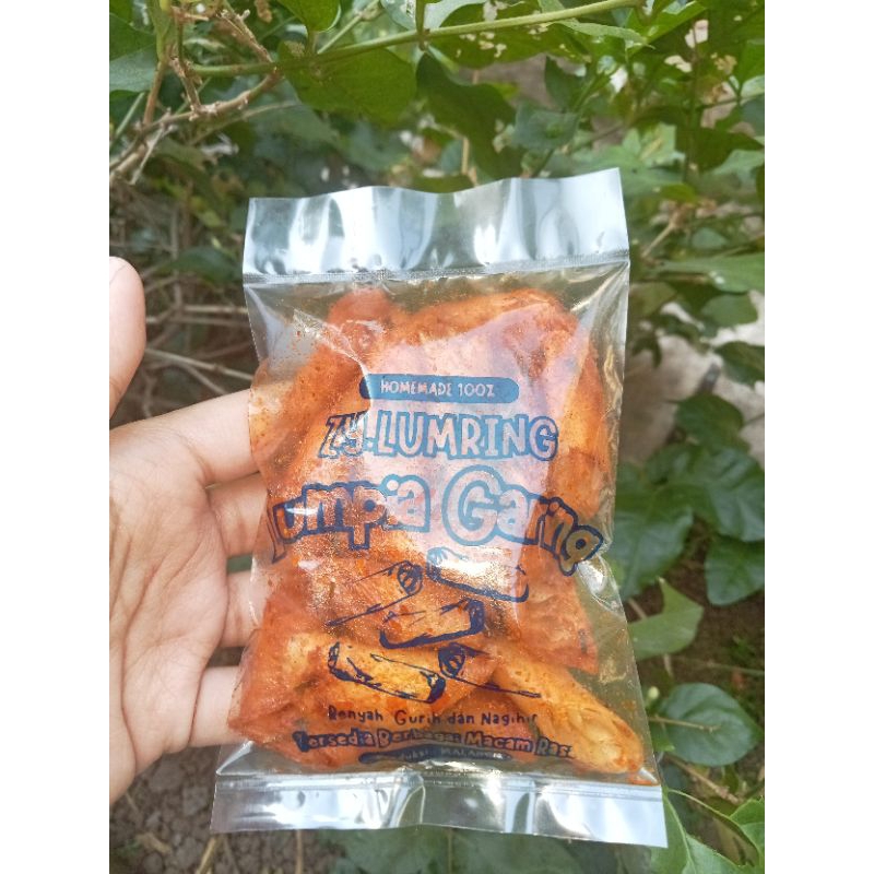 

Snack Camilan Lumring (Lumpia garing) kemasan 2k (33gram)