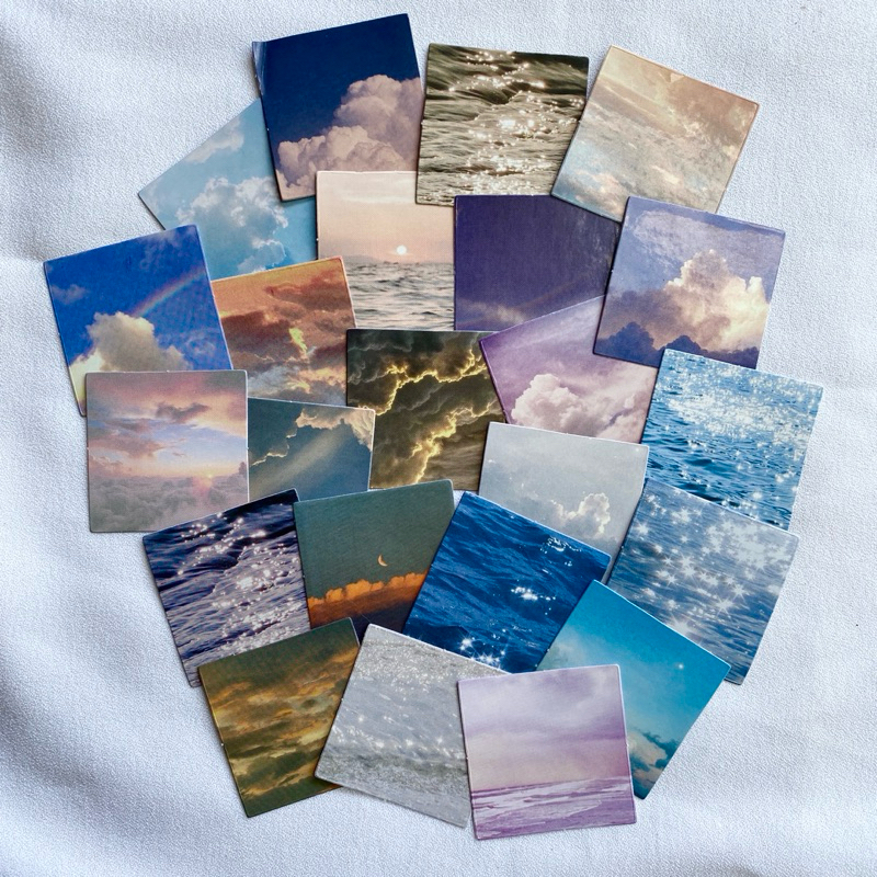 

[JS] 23pcs STAR WILDERNESS STICKER DECO / STICKER JURNAL