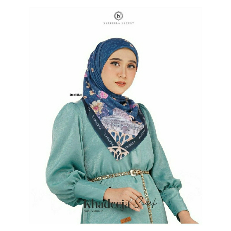 Terbaru √ Khadeejah Scarf by Nadheera Luxury √ Scarf Nadheera Luxury √ Scarf murah