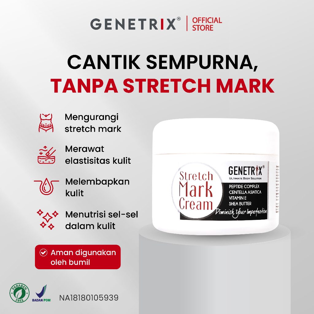 GENETRIX Stretch Mark Cream 100 gr